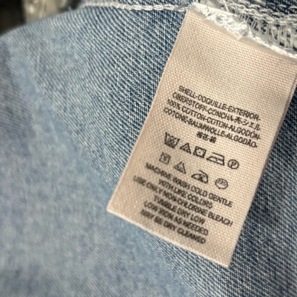 Free People denim jackets size large - Picture 6 of 6